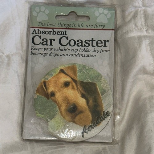 Airedale terrier absorbent - airedale,