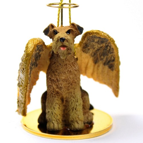 Airedale terrier ornament - terrier,